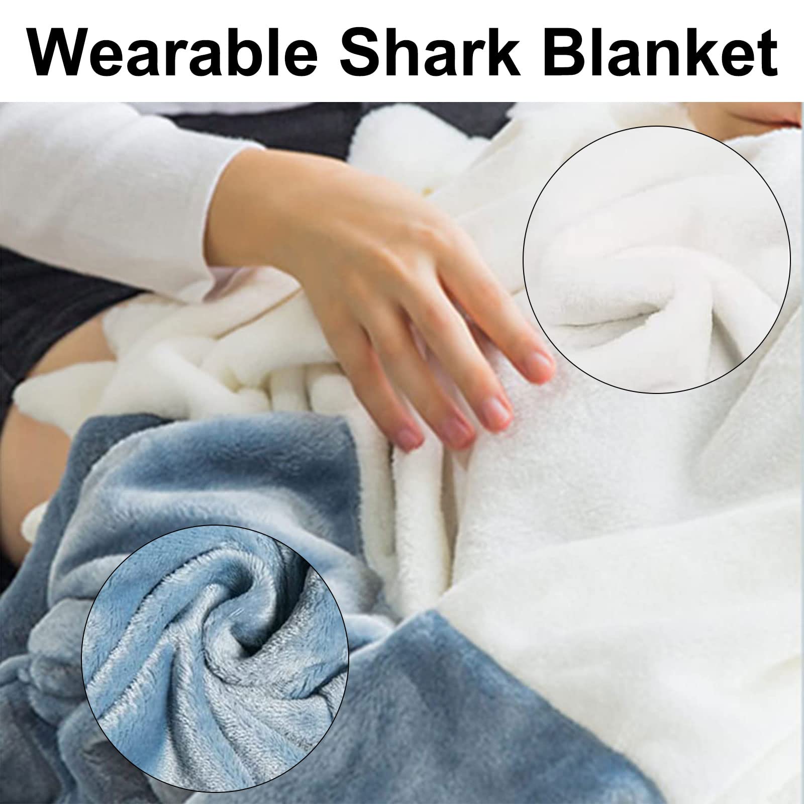 Shark Wearable Blanket - EnjoyHomePlus