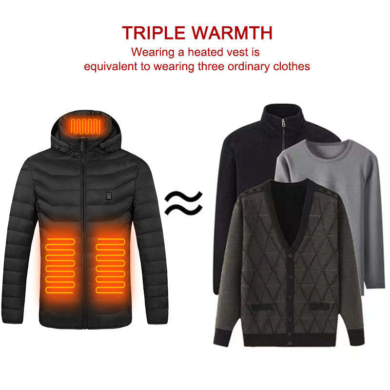 Heated Jacket - EnjoyHomePlus