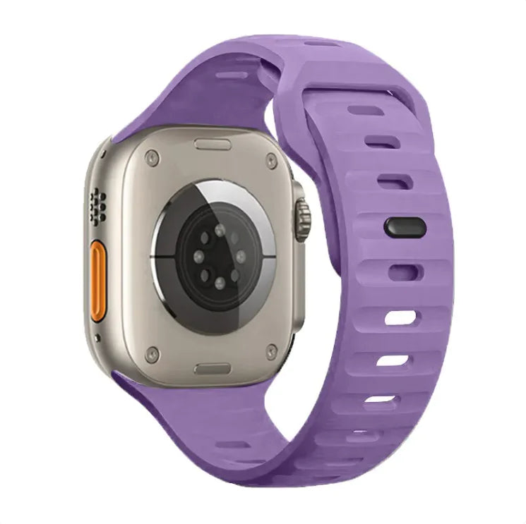 Bracelet sport en silicone souple pour Apple Watch