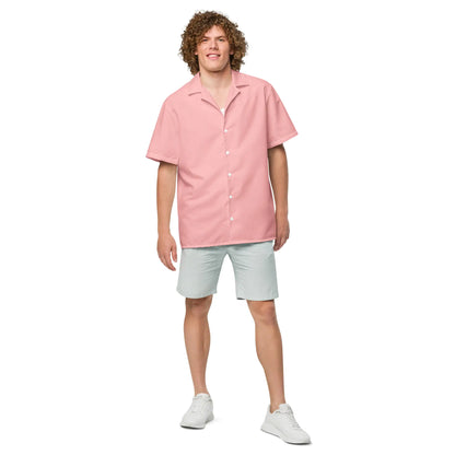 Chemise à boutons corail